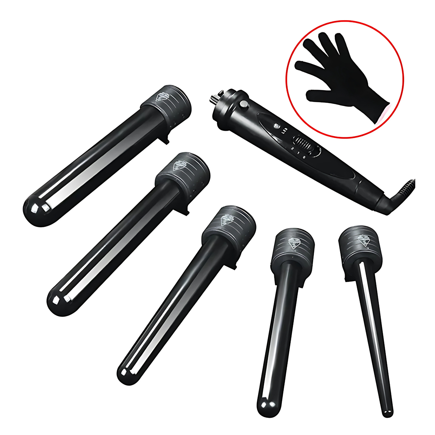 Set Rizador 5en1 Ceramica Nube