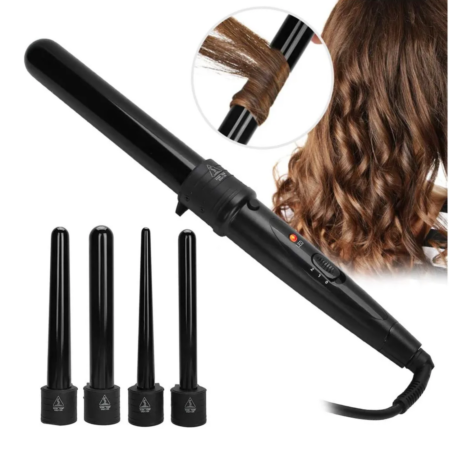 Set Rizador 5en1 Ceramica Nube