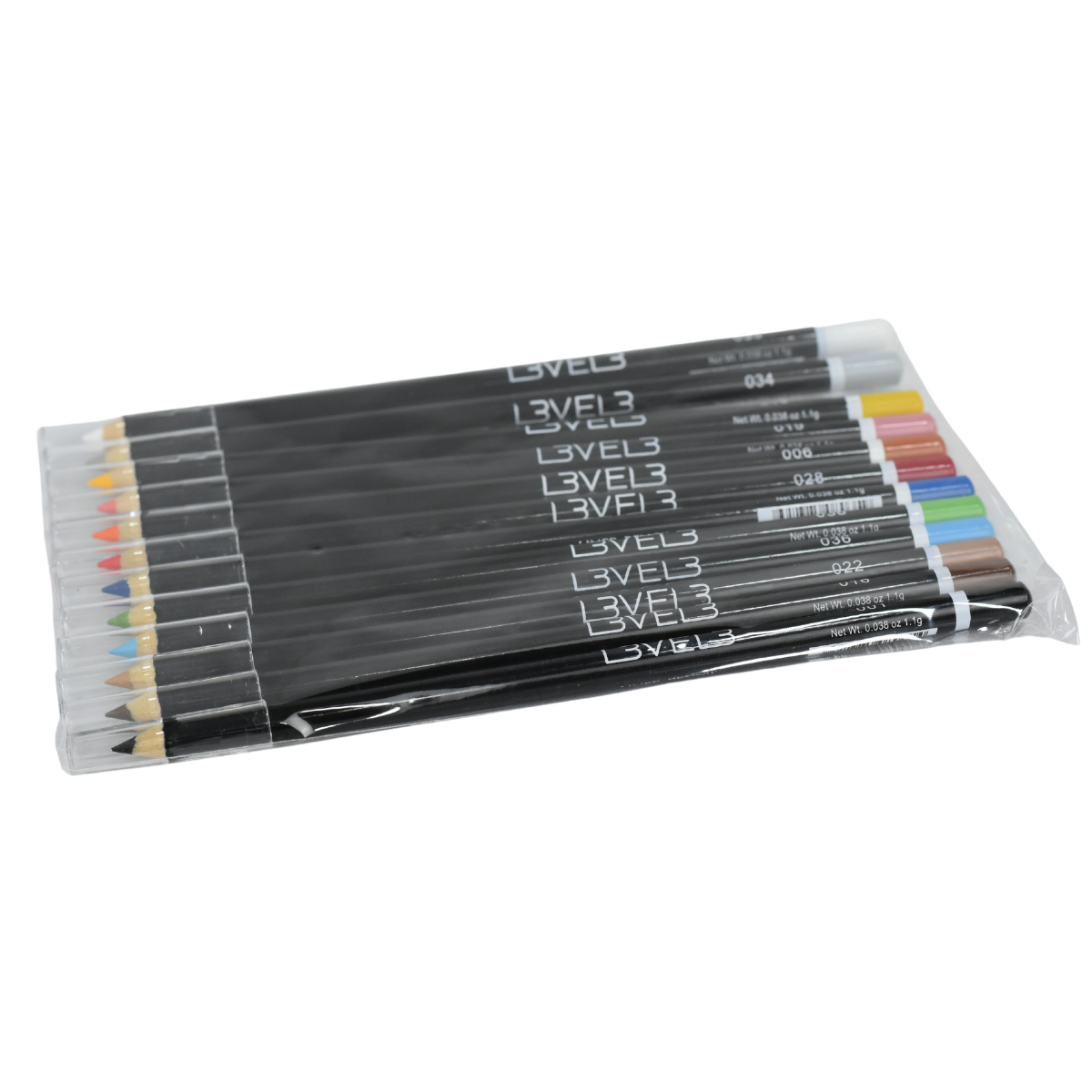 Lapices L3vel3 Liner Pencils 12 Colors