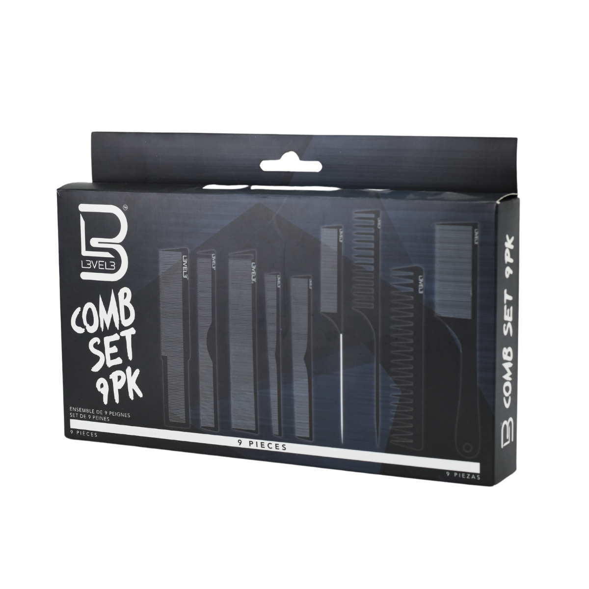 Set Peines Level3 9 Comb Set 9pk