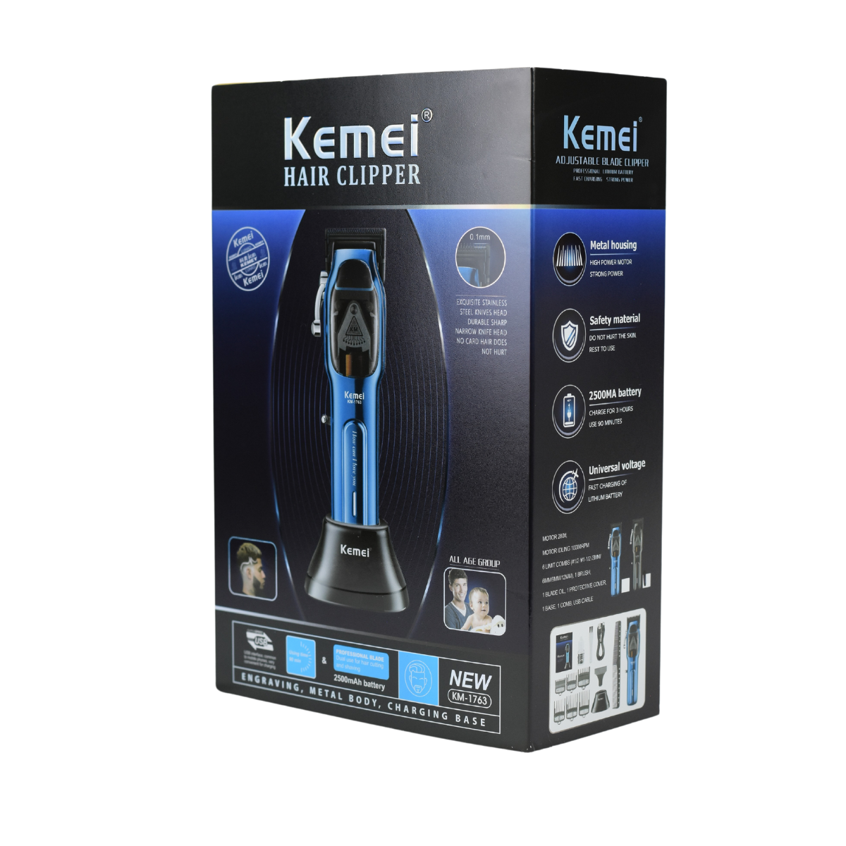 Clipper Kemei Km-1763