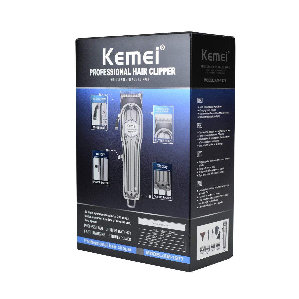 Clipper Kemei Km-1977