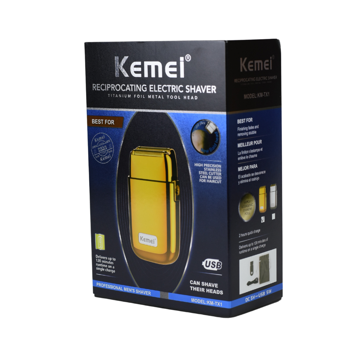 Shaver Kemei Km-Tx1