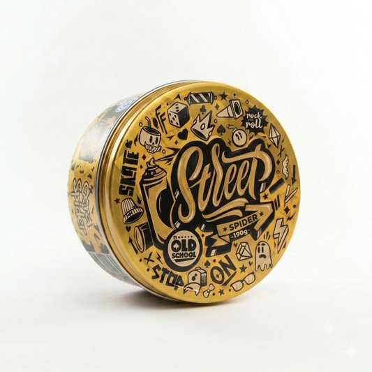 Cera Street Spider Fijacion Media Efecto Volumen Acabado Brillante 190g