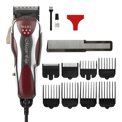 Peluquera Wahl Magic Clip 5 Estrellas Cable Vinotinto