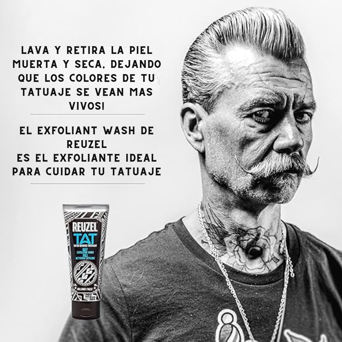 Gel Exfoliante para Tatuajes Reuzel