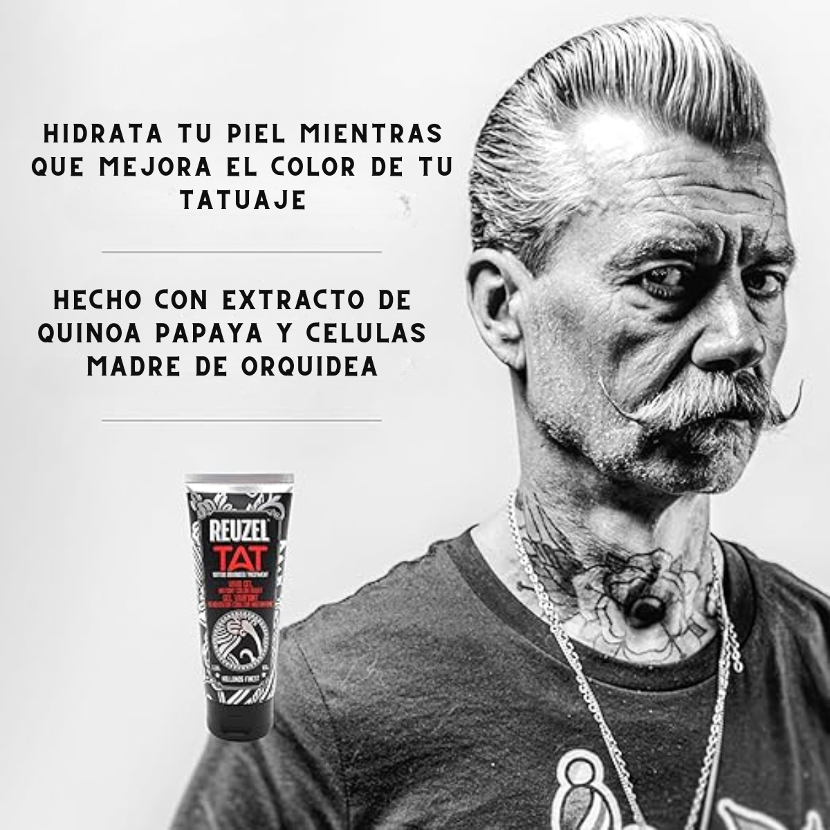 Gel Revitalizante de color en tatuajes Reuzel