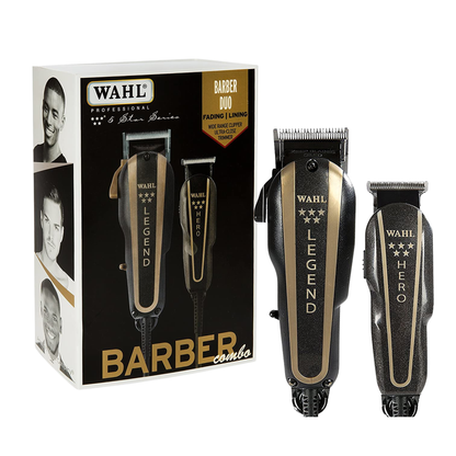 Combo Wahl Barber Legend y Hero 5 Estrellas con Cable