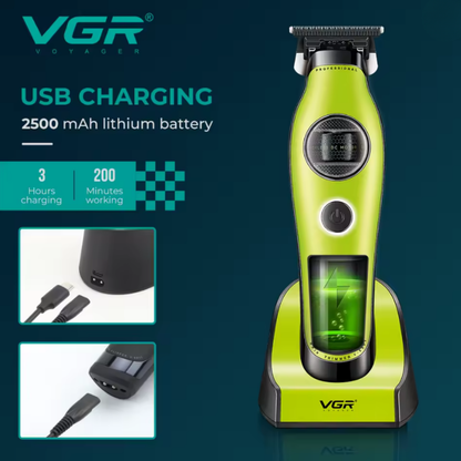 Trimmer VGR V-880T Motor BLDC 7200 RPM Cuchilla Ceramica
