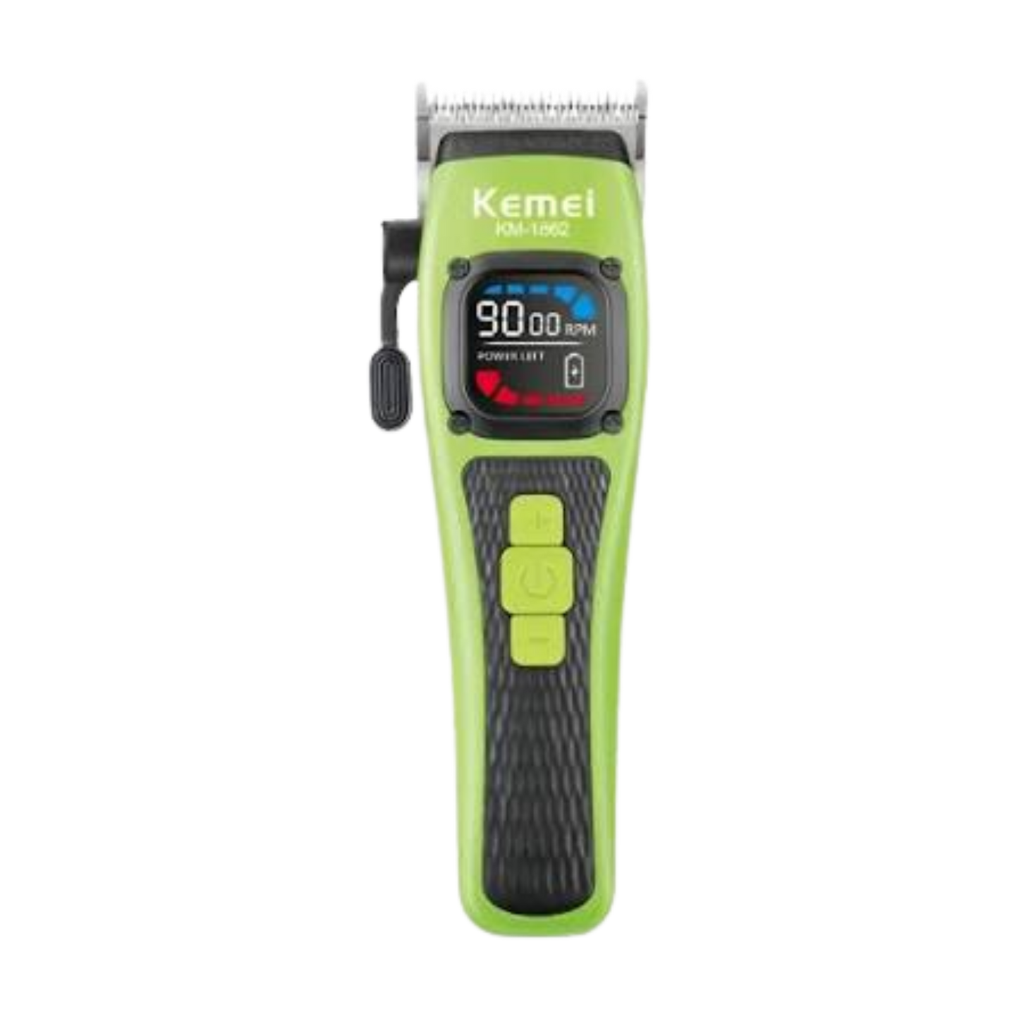 Peluquera Kemei KM-1862 Inalámbrica 9000 RPM con Pantalla LCD