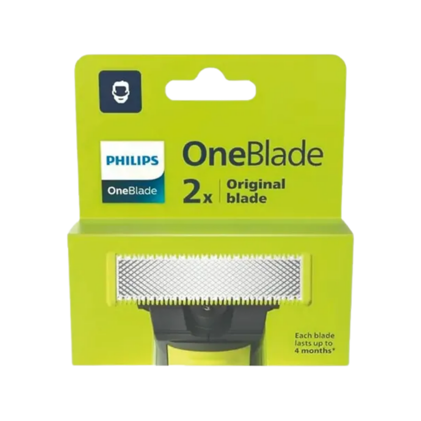 Repuesto Philips OneBlade 2 Cuchillas Originales