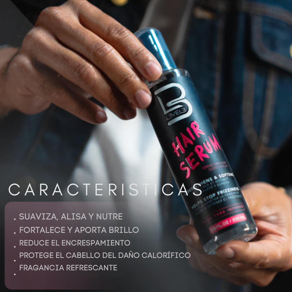 Serum para Cabello Level3 Aloe Vera 200ml