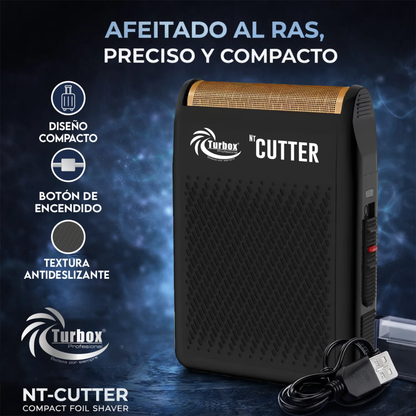 Mini Afeitadora Turbox NT-Cutter Compacta de Viaje Recargable