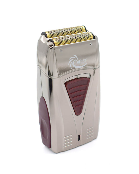 Shaver Turbox Titanium Plateada