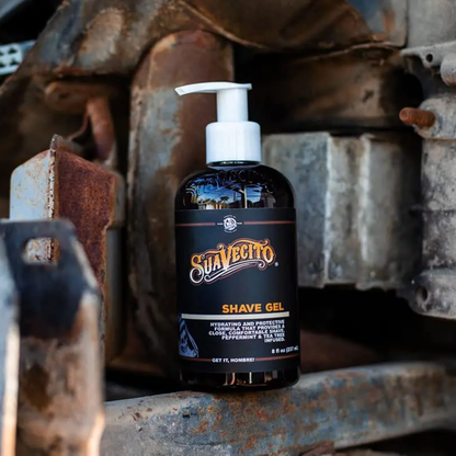 Gel de Afeitar Suavecito Transparente 237ml Menta y Arbol de Te