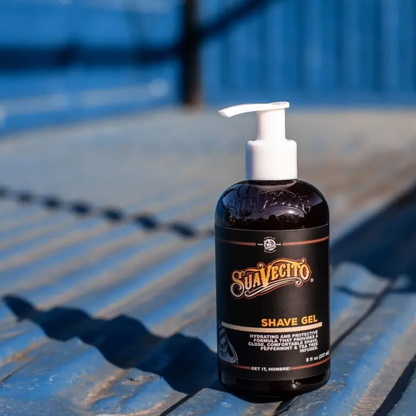 Gel de Afeitar Suavecito Transparente 237ml Menta y Arbol de Te