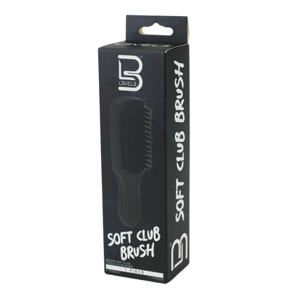 Cepillo Sacudidor Level3 Negro Soft Club Brush