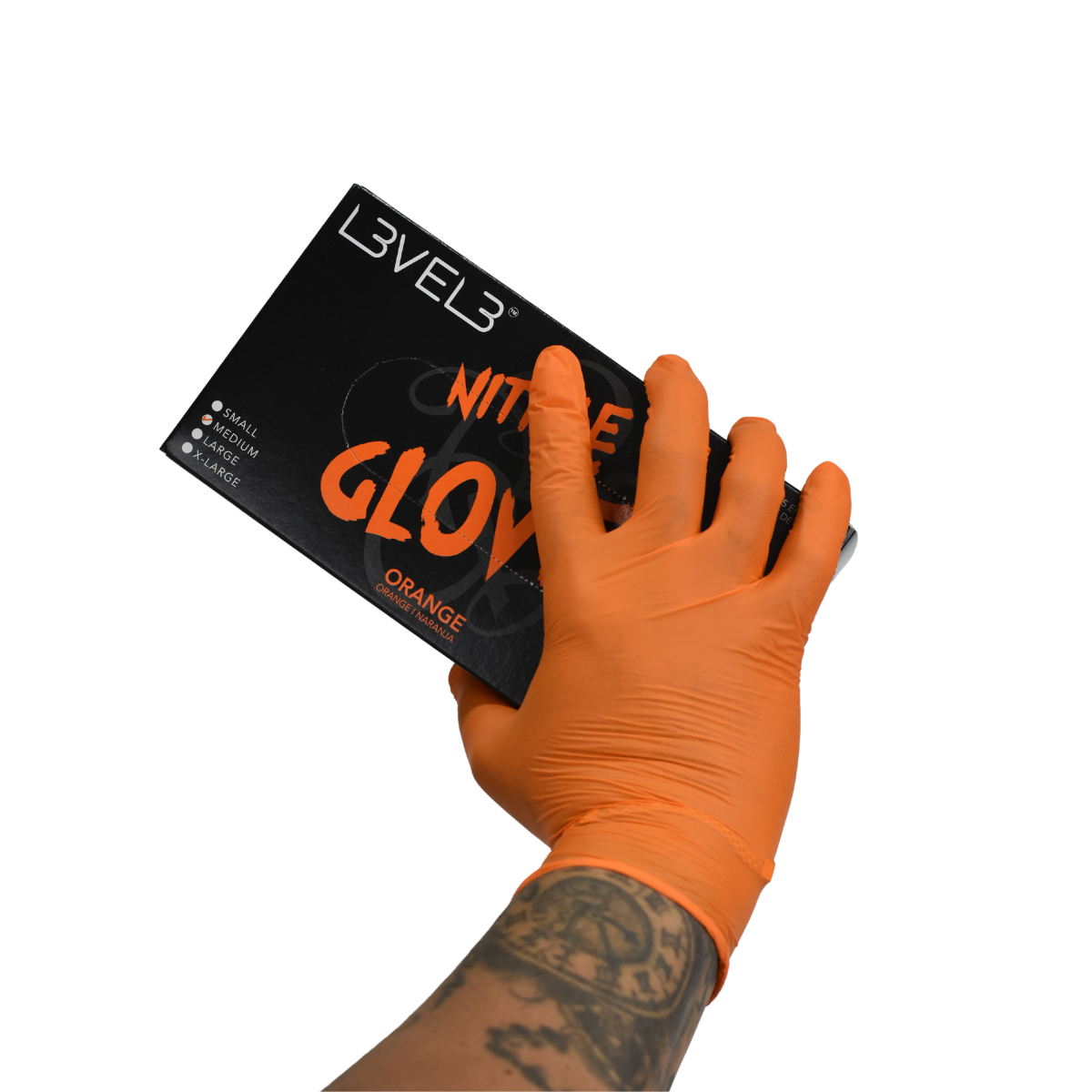 Guantes L3vel3 Naranja