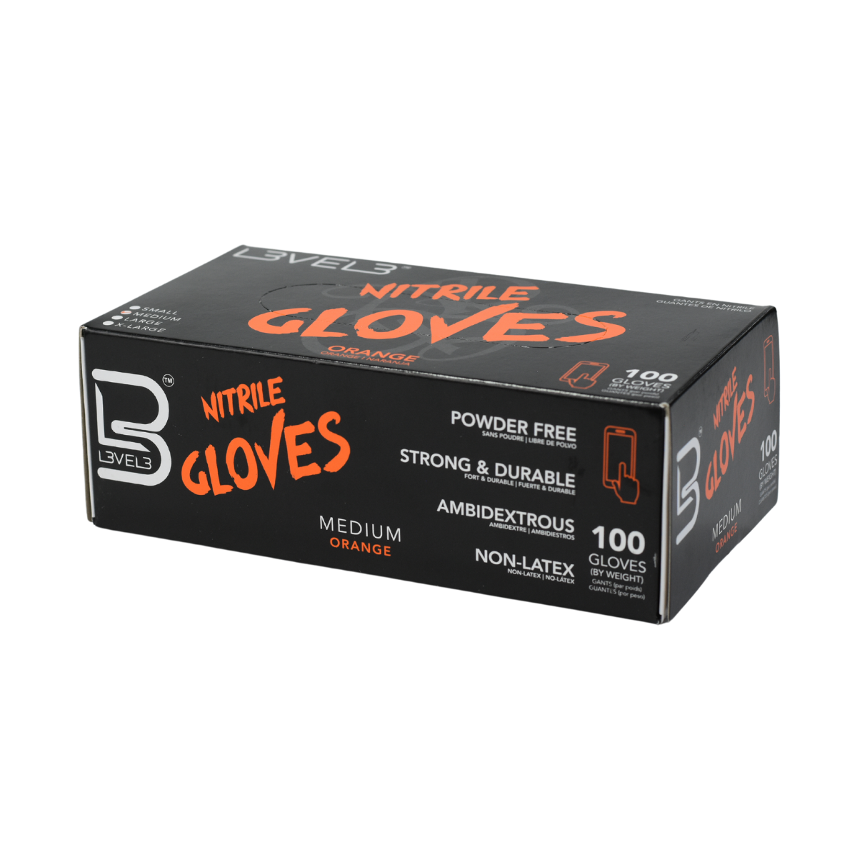 Guantes L3vel3 Naranja