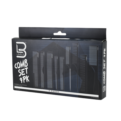 Set Peines Level3 9 Comb Set 9pk