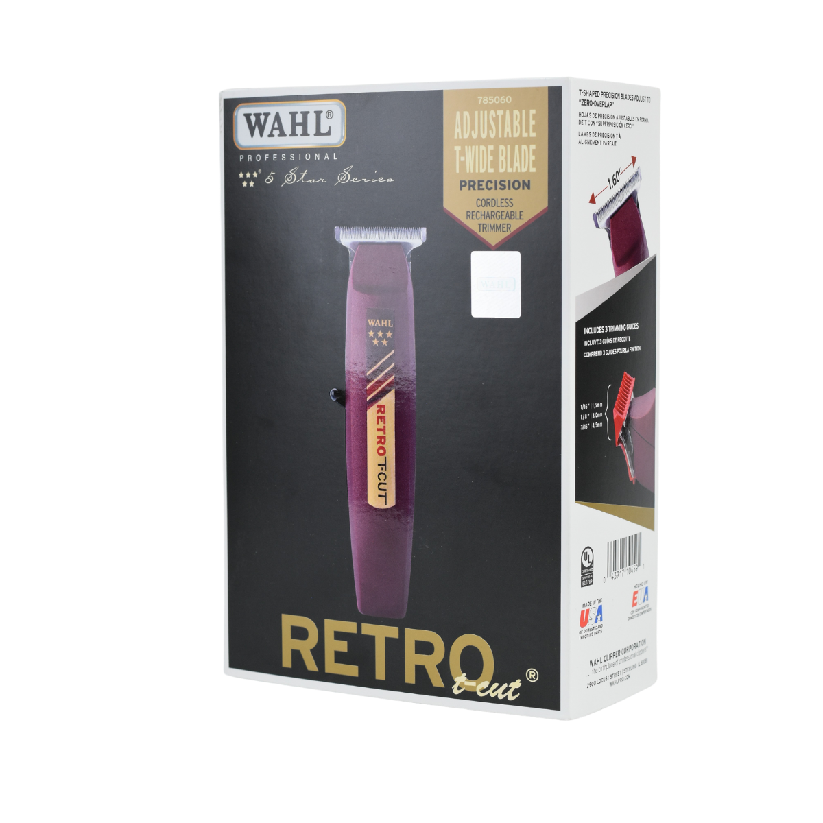Patillera Wahl Retro T-Cut