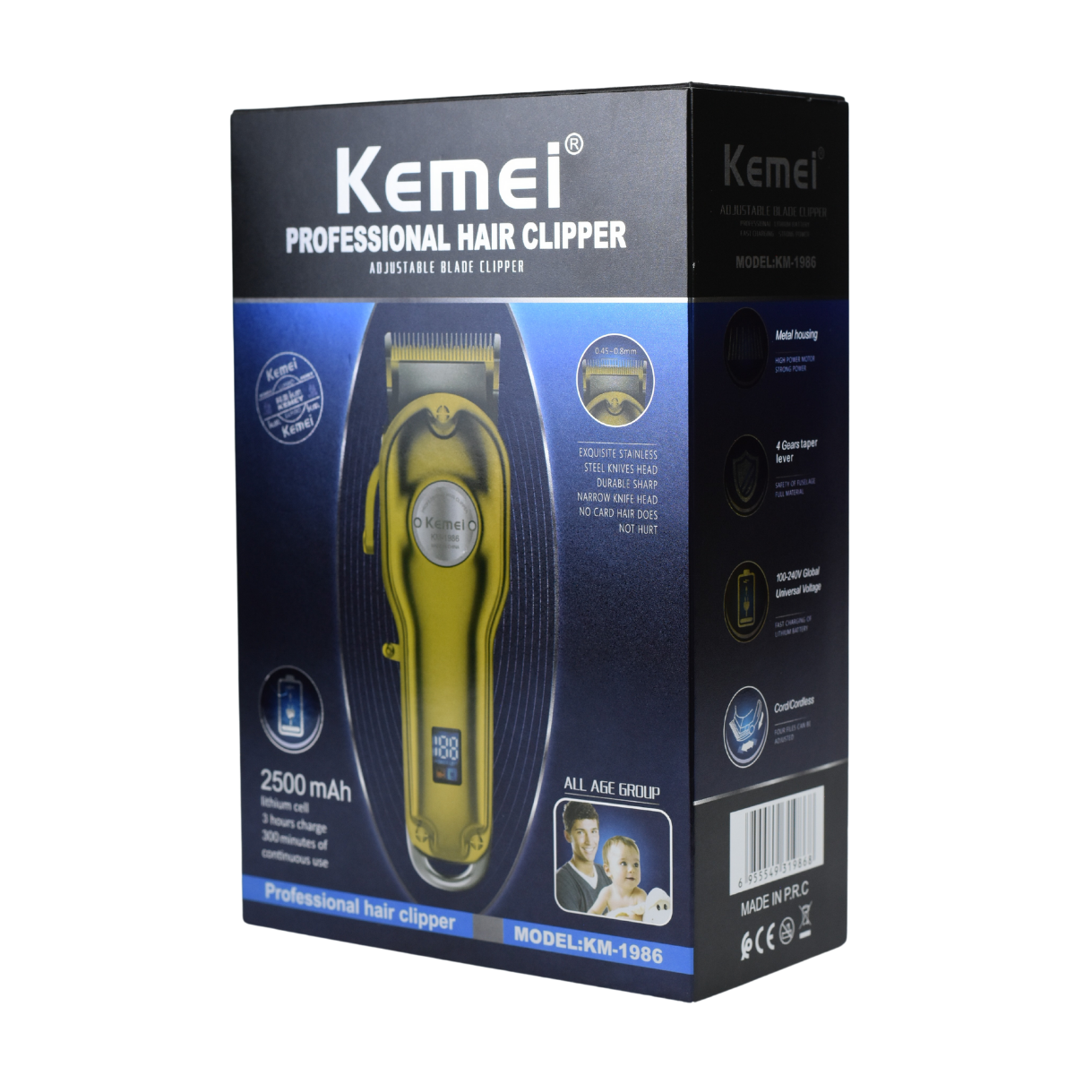 Clipper Kemei Km-1986