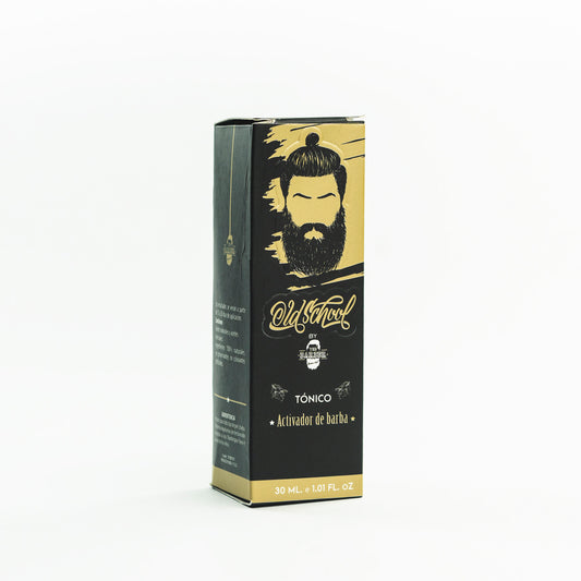 Tonico Natural Old School Crecimiento de Barba